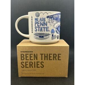 Starbucks Penn State “Been There Series” Blue/White Throwback Mug 14 Fl oz New